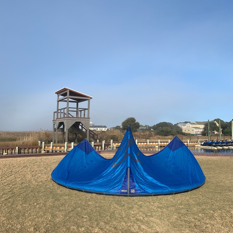 USED 2022 North Reach Kite-15m-Pacific Blue