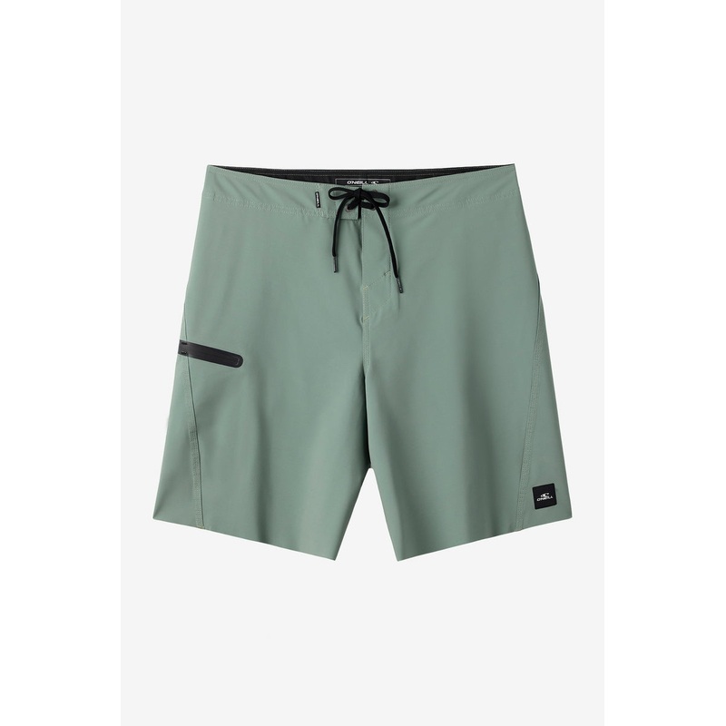 O'Neill Hyperfreak Tech Solid 19 Boardshorts-Sage