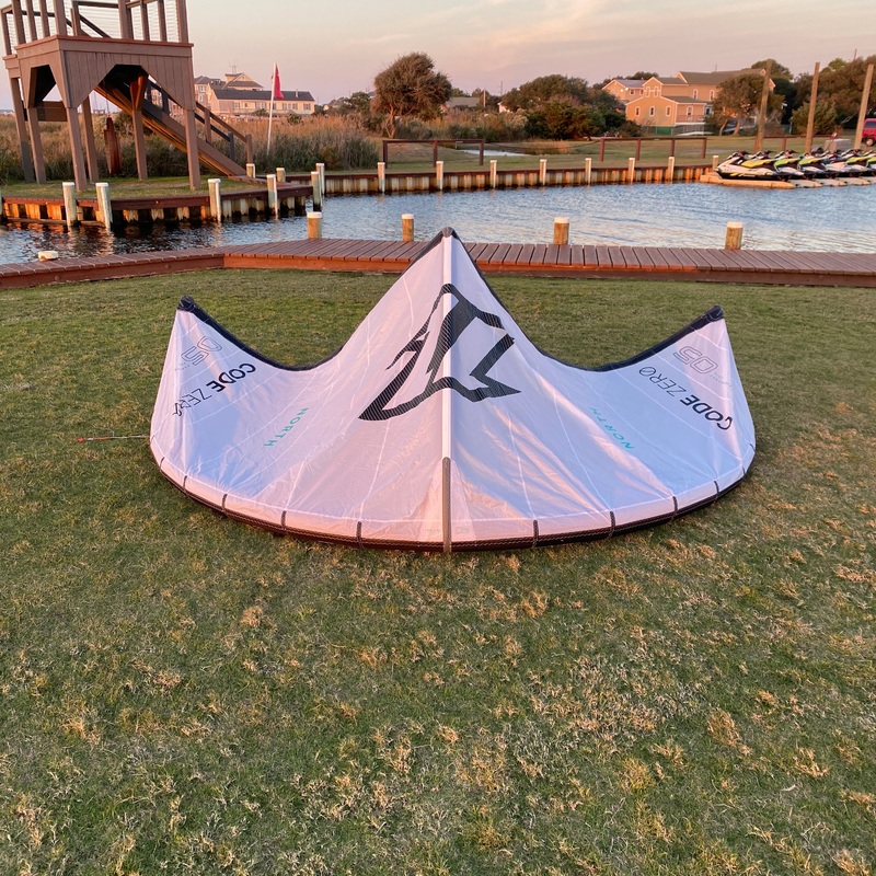 USED 2023 North Code Zero Kite-White-5m