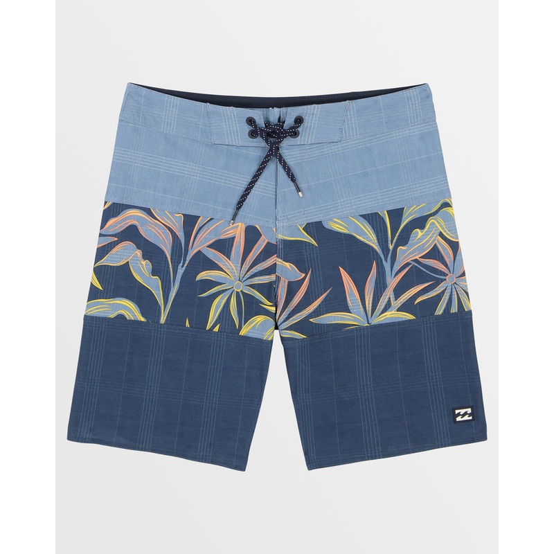 Billabong Little Boys' Tribong Pro Boardshorts-Washed Blue