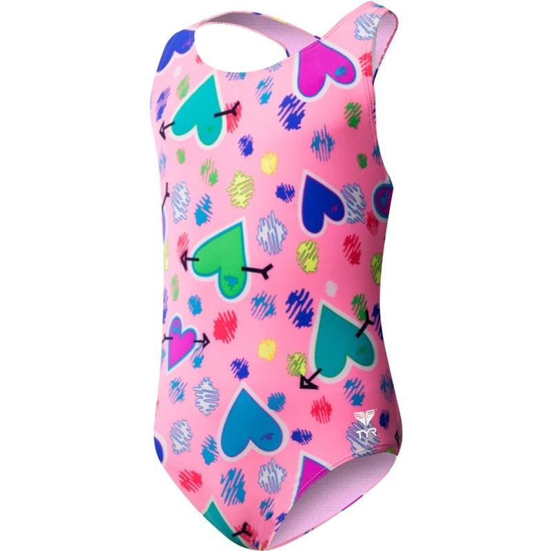 TYR - Girls' Heart Beat Maxi Fit Swimsuit