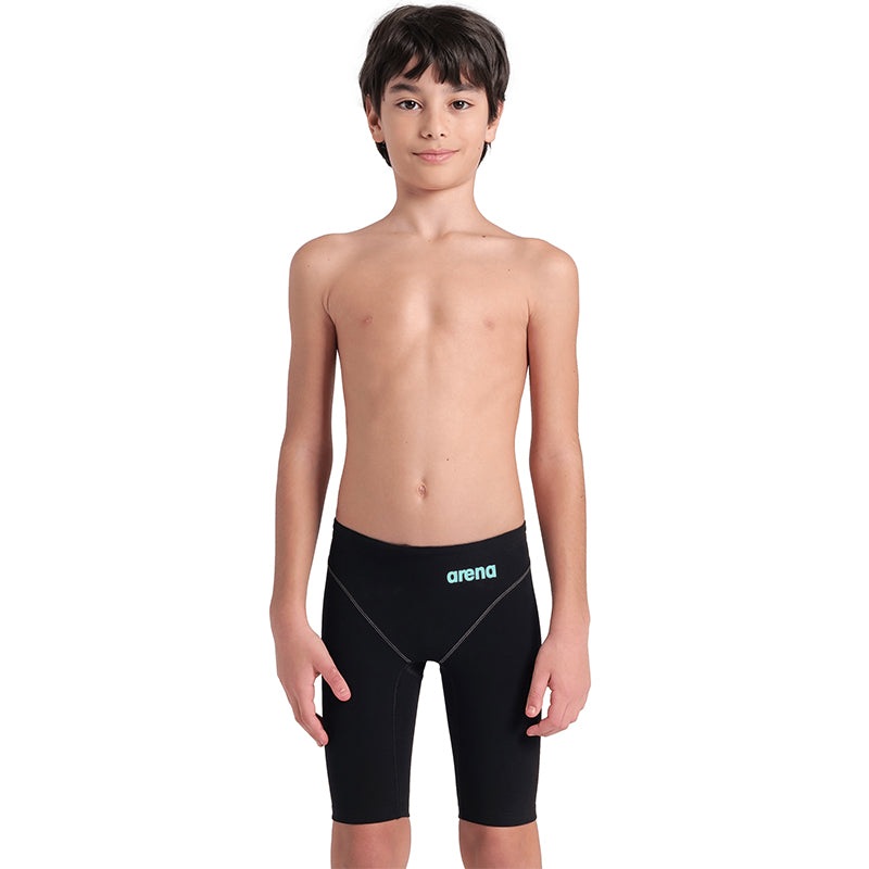 Arena - Boys Powerskin Impulso Jammers  Black/Teal