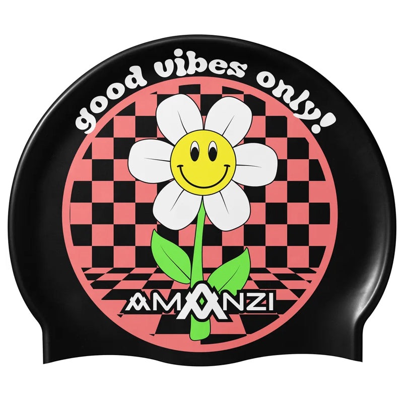 Amanzi - Good Vibes Only Swim Cap