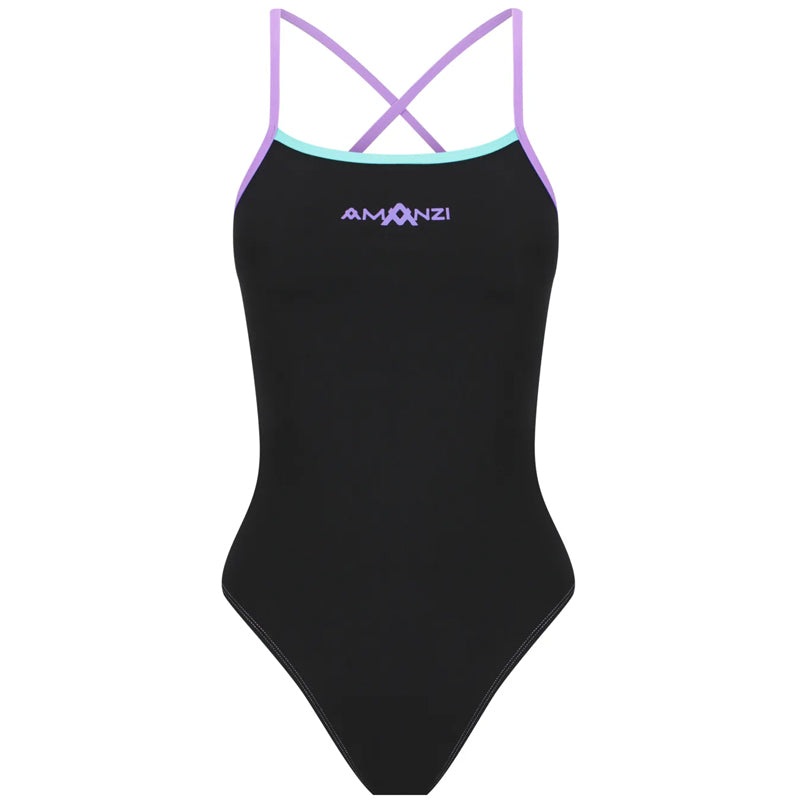 Amanzi - Mystic Mint Ladies Tie Back One Piece