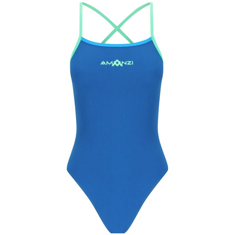 Amanzi - Seaglass Ladies Tie Back One Piece
