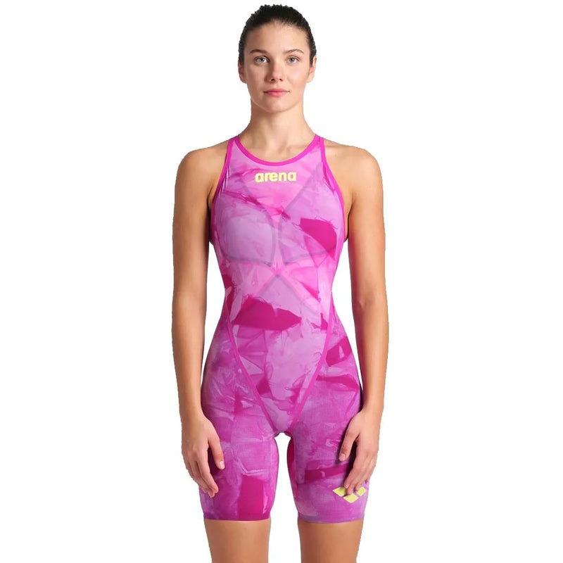 Arena - Women's Powerskin Carbon Glide Tye-Die Closed Back  Ciclamyn