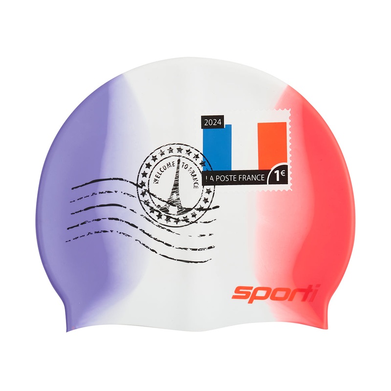 Sporti Paris Love Letters Silicone Swim Cap