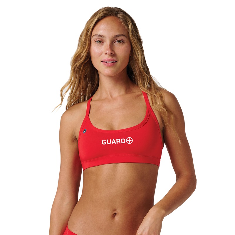 Watermen Women's Guard Rescue Classic Bikini Top
