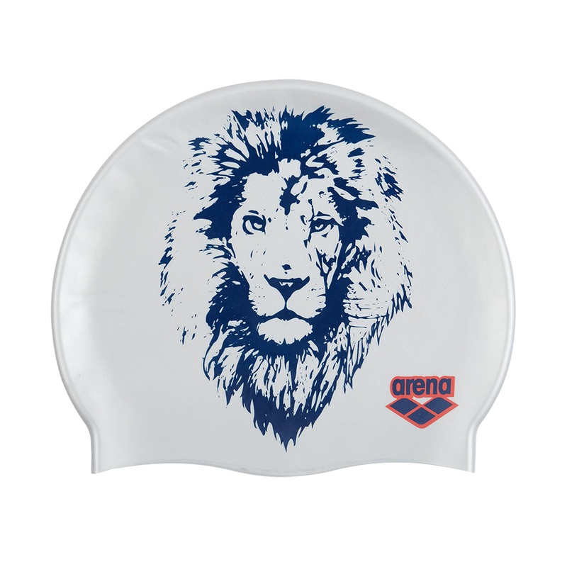 Arena Drew Kibler Lion Silicone Swim Cap