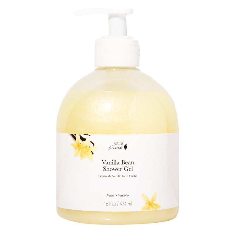 100% Pure Vanilla Bean Shower Gel 16oz