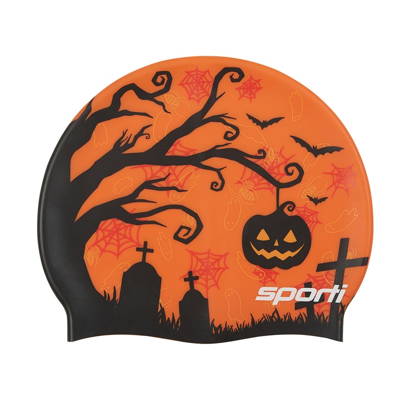 Sporti Graveyard Silicone Swim Cap