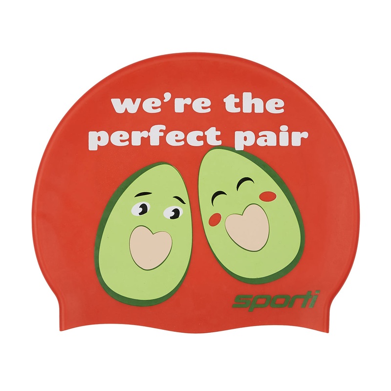 Sporti Limited Edition Holy Guacamole Silicone Swim Cap