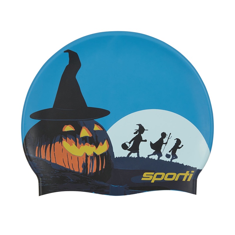 Sporti Trick or Treat Silicone Swim Cap