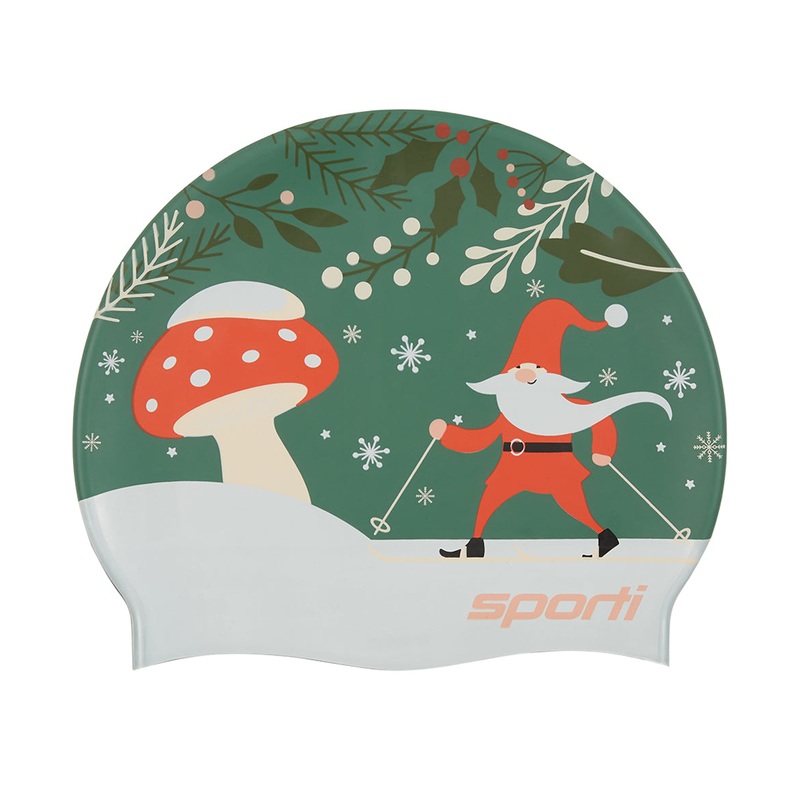 Sporti Woodland Wanderer Silicone Swim Cap