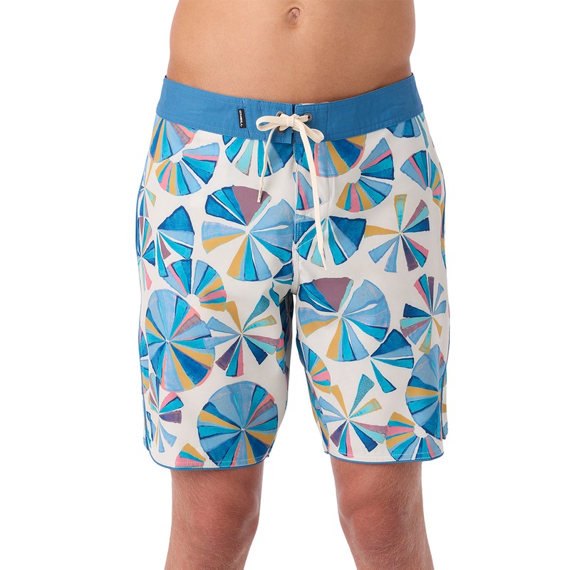 O'Neill Men's 19" Hyperfreak Mysto Scallop Board Shorts