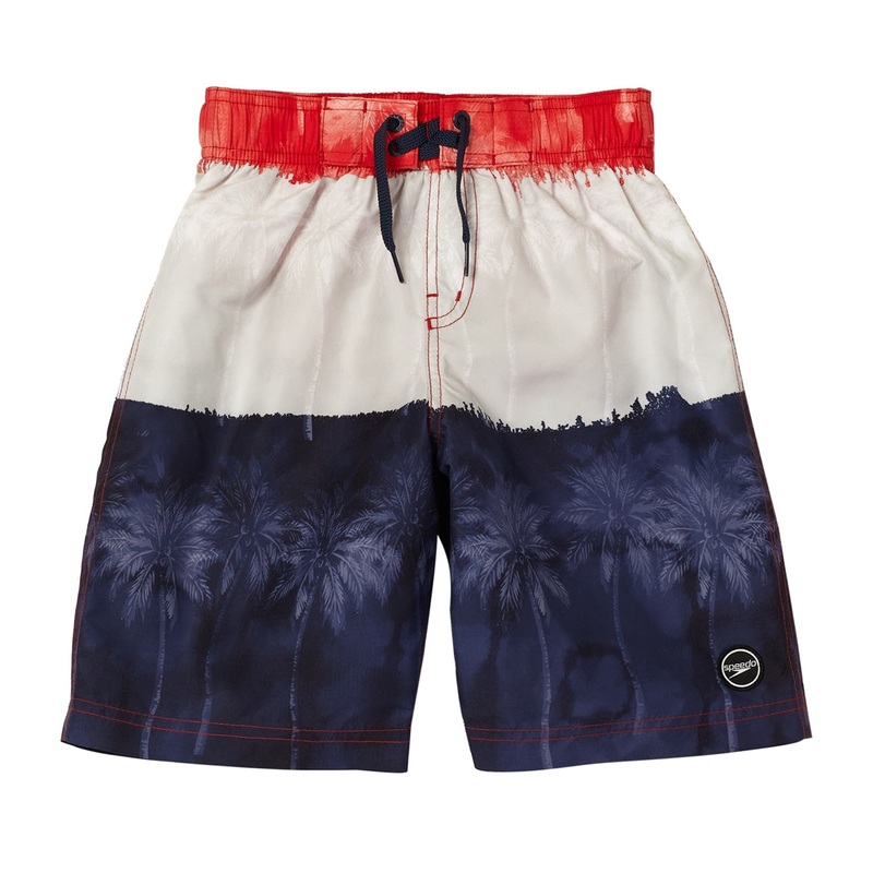 Speedo Boys' 17" Printed Board Shorts (Little Kid, Big Kid)