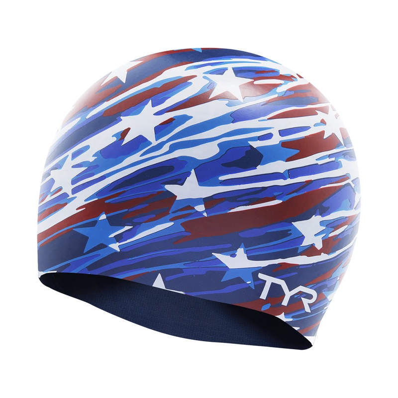 TYR Graphic Silicone Swim Cap