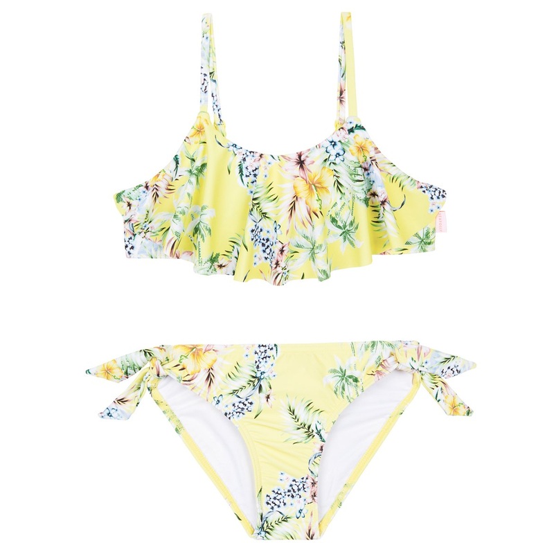 Seafolly Girls' Hula Loa Two Piece Tankini Set (Toddler, Little Kid)