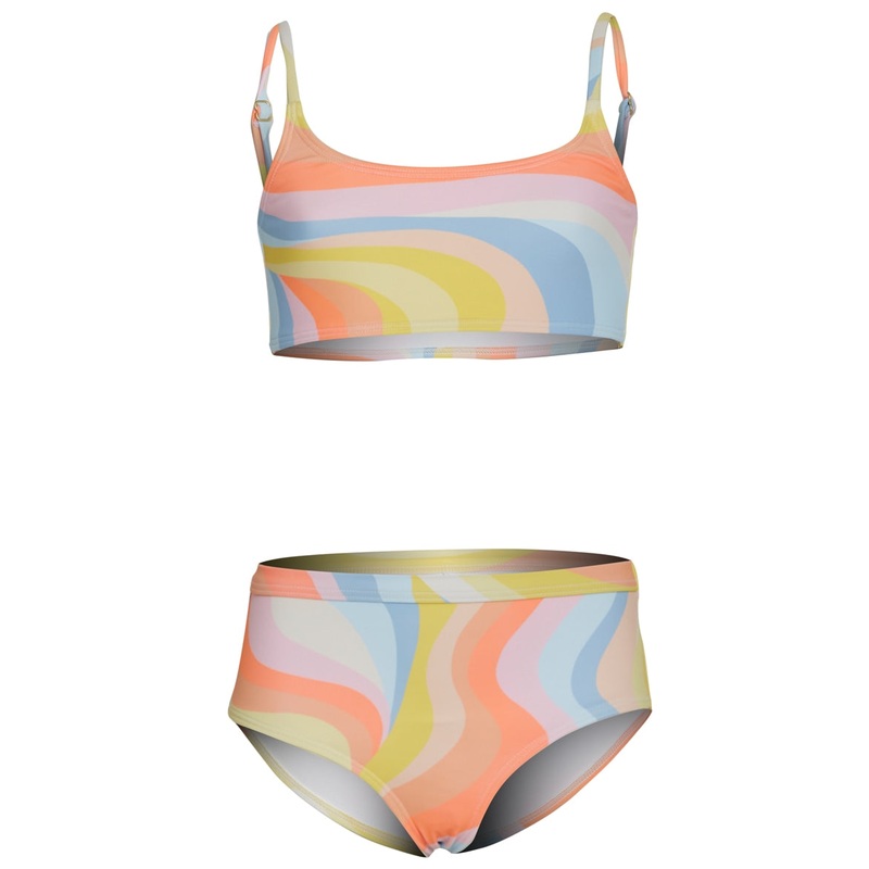 Billabong Girls' Groovy Road Crop Two Piece Bikini Set (Little Kid, Big Kid)