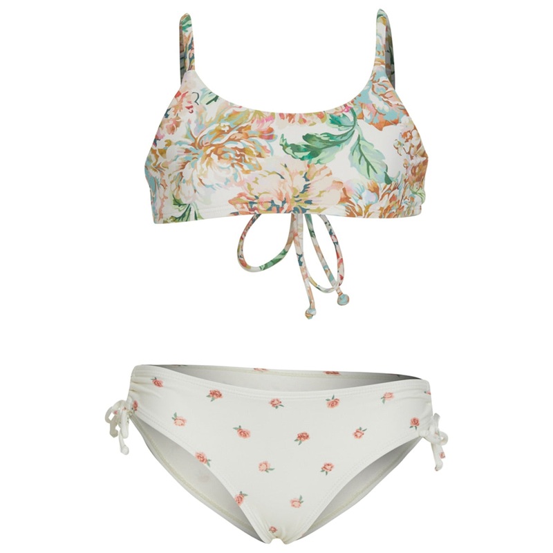 O'Neill Girls' Arden Floral Scoop Bralette Swim Set (Little Kid, Big Kid)
