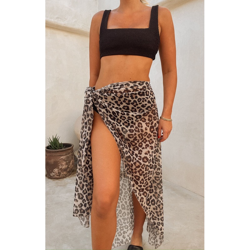 Universal Sarong ~ Cheetah Mesh