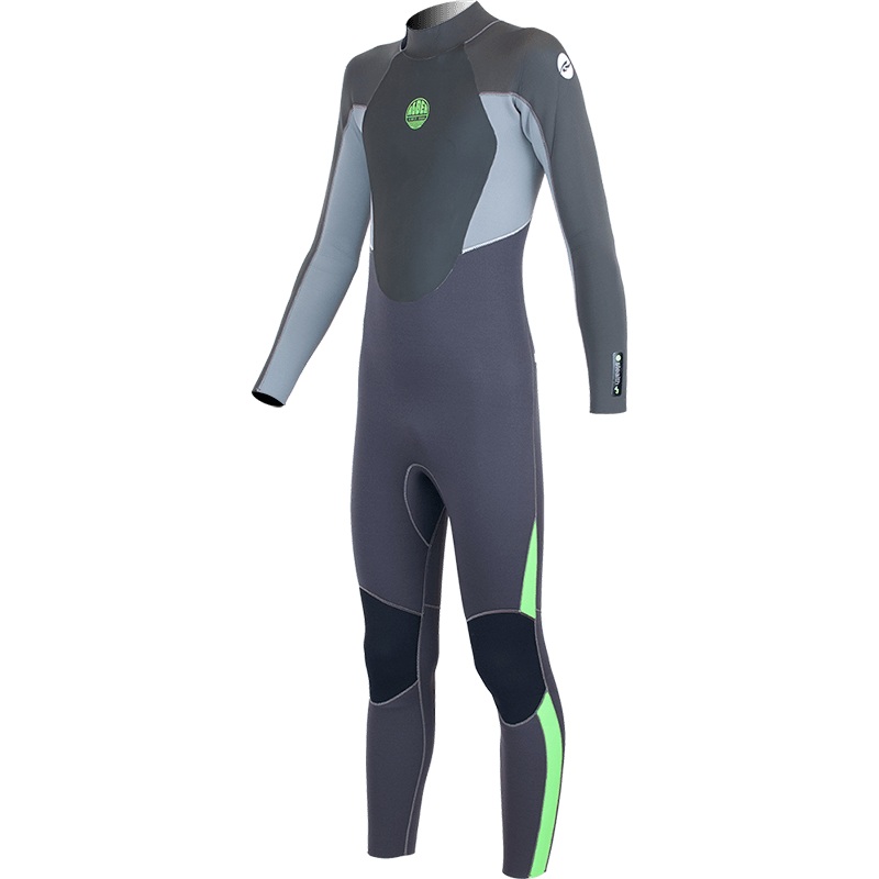 Alder Kids Stealth 5/4/3mm Full Wetsuit -JET