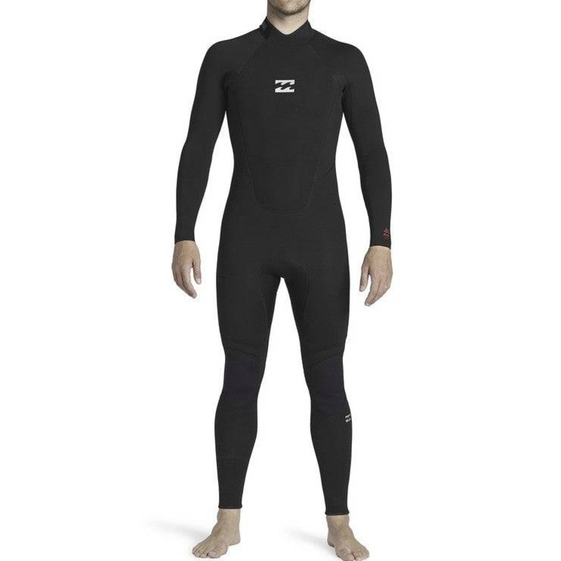 Billabong Mens Intruder 3/2mm Full Wetsuit -BLACK