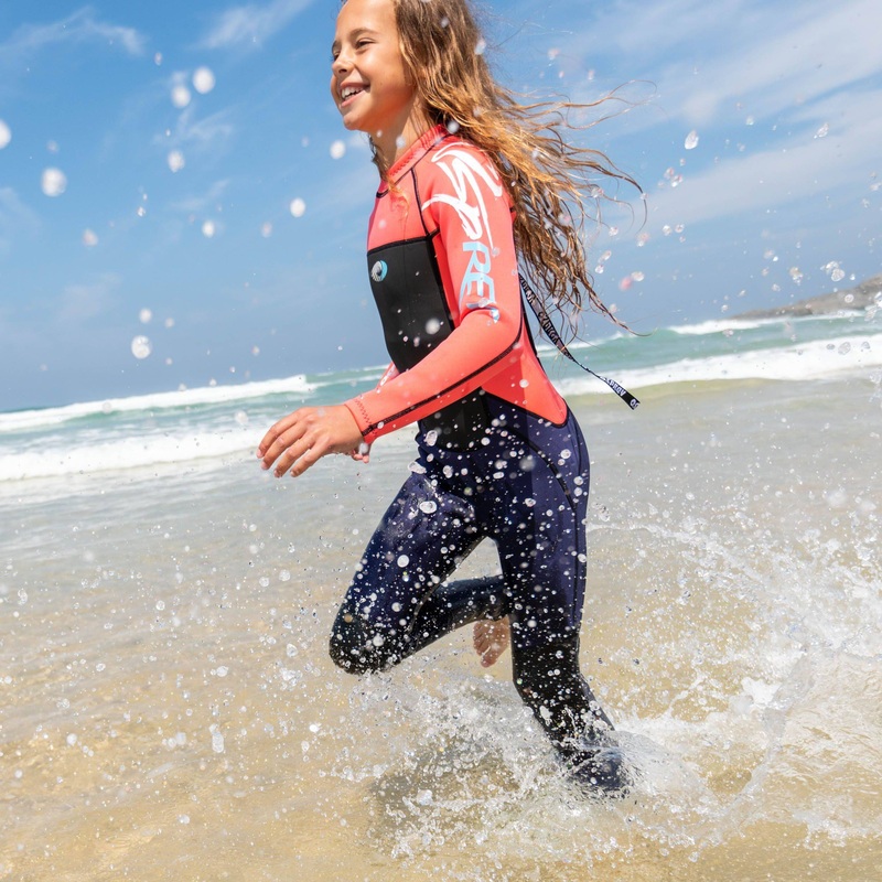 Osprey Origin Kids 3mm Full Wetsuit -NEON PINK
