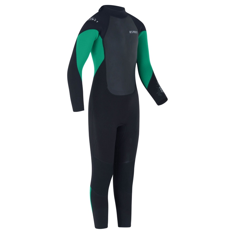 Osprey Zero 3/2mm Boys Full Wetsuit -GREEN