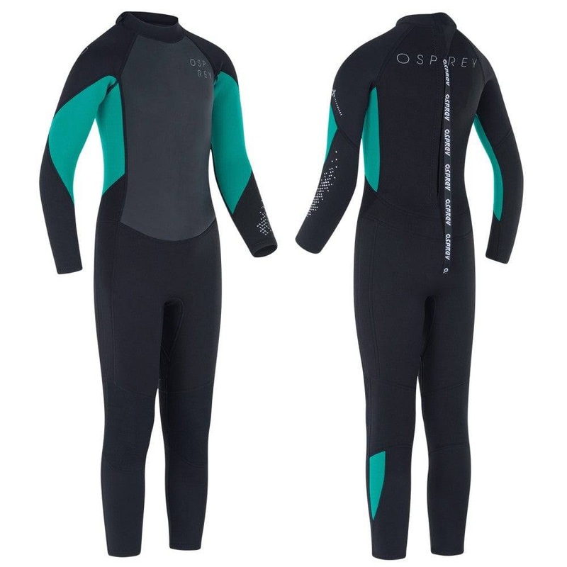 Osprey Zero 3/2mm Girls Full Wetsuit -TEAL