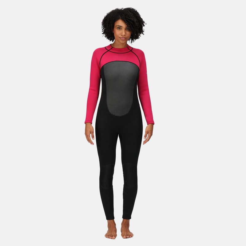 Regatta Ladies 2mm Full Wetsuit -DARK CERISE