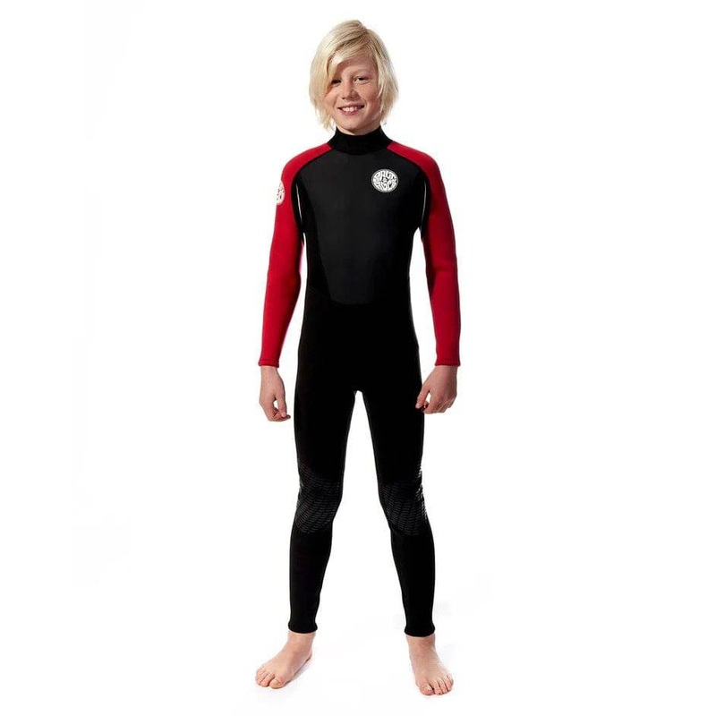 Saltrock Kids Core 3/2mm Full Wetsuit -RED