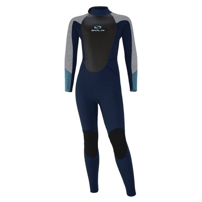 SOLA Kids Fire 4/3mm Wetsuit -NAVY