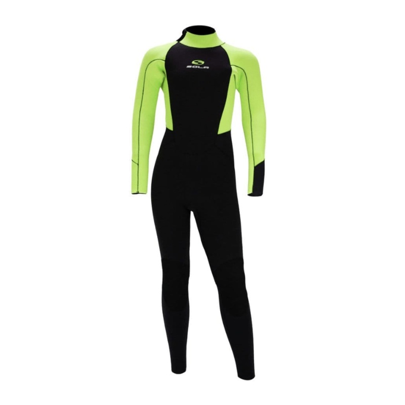 SOLA Kids Fire 5/4mm Wetsuit -GREEN