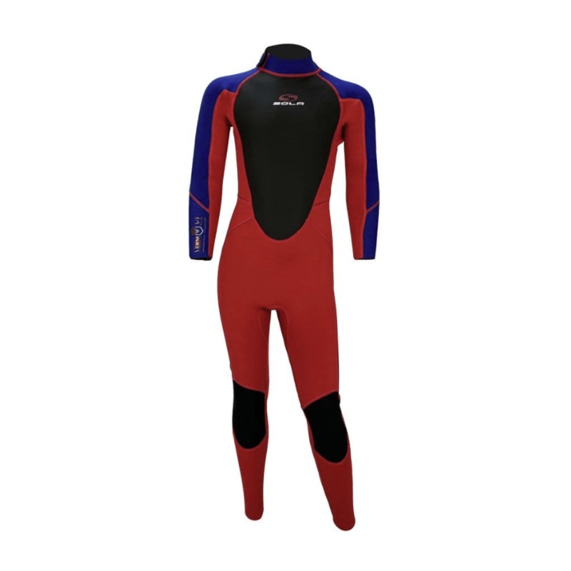 SOLA Kids Storm 3/2mm Wetsuit -RED