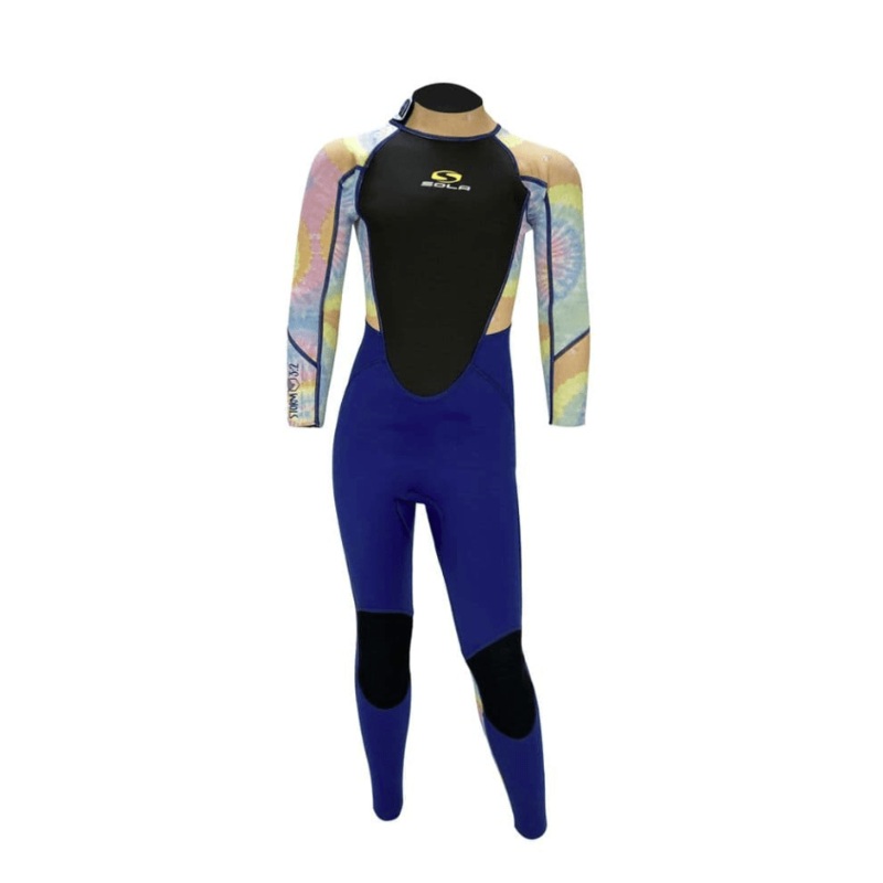 SOLA Kids Storm 3/2mm Wetsuit -TIE DYE