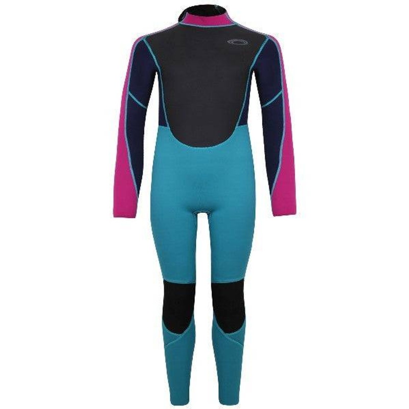 Typhoon Kids Storm3 Full Wetsuit -AQUA