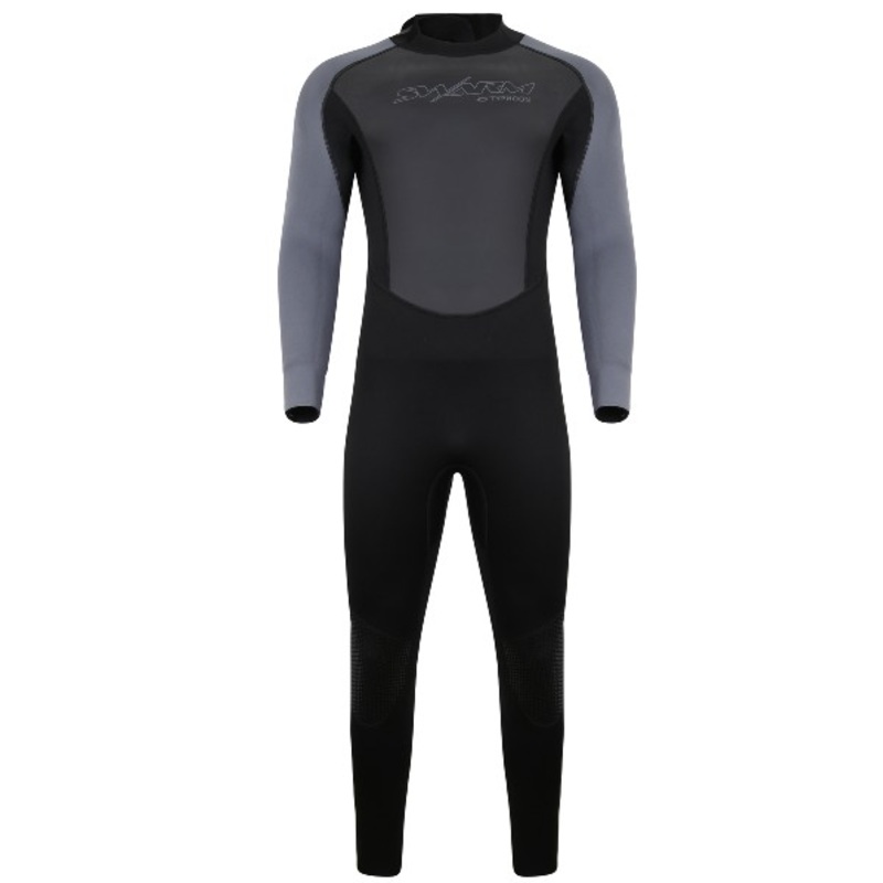 Typhoon Swarm3 Mens 3/2mm Full Wetsuit-BLACK
