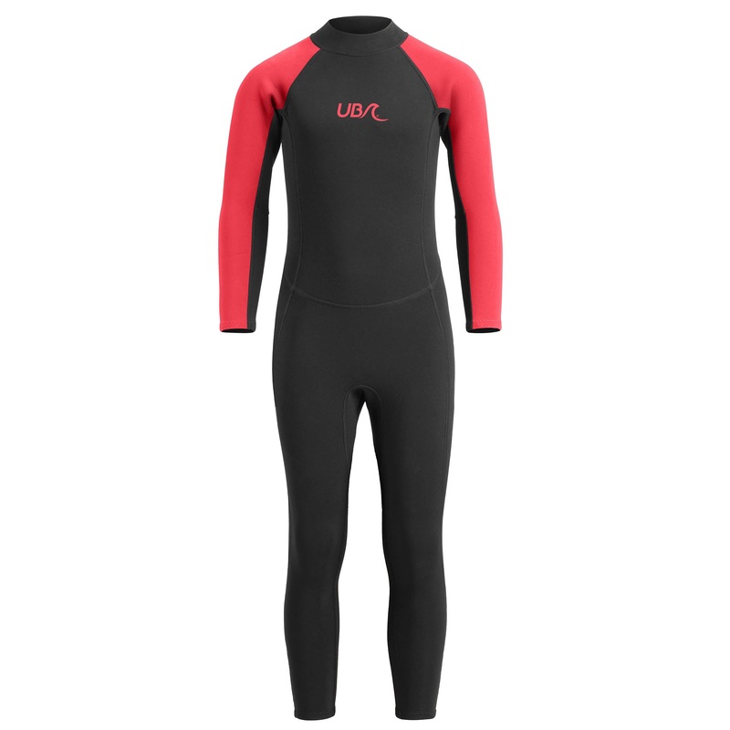 Urban Beach Kids Full Wetsuit -RED