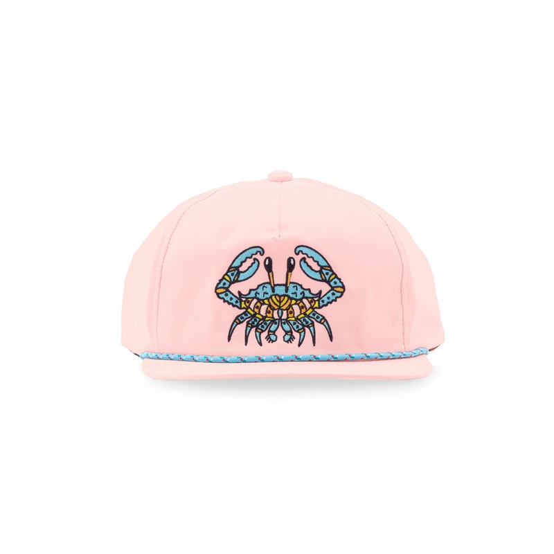 Bajio Crab Performance Hat-Light Pink