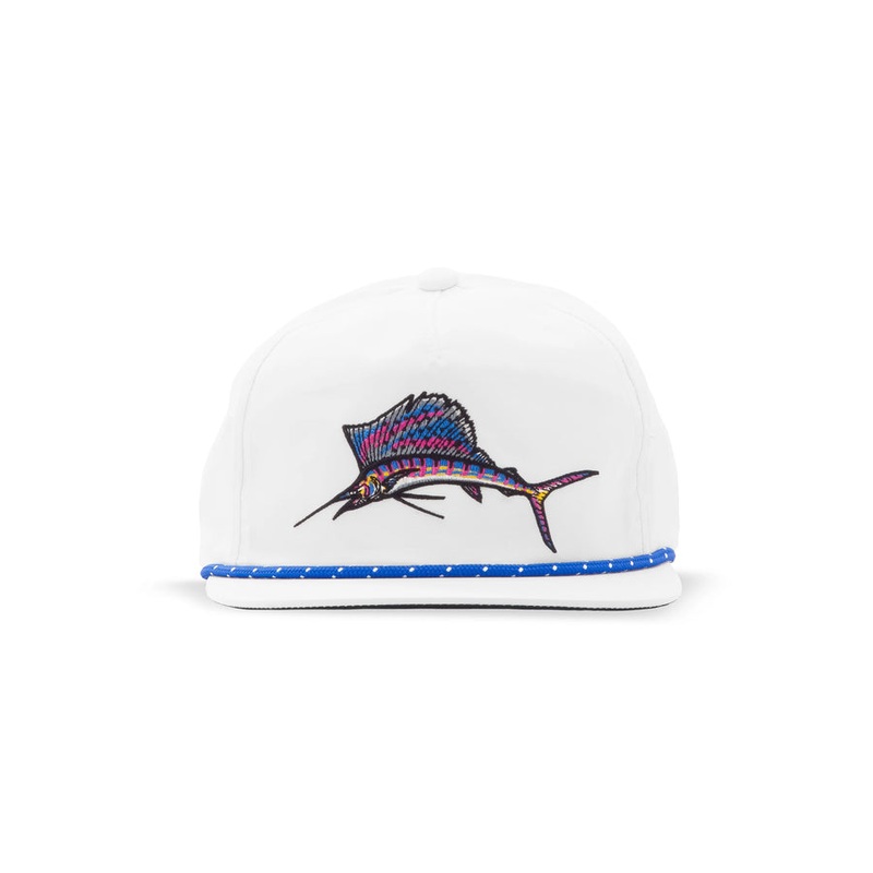 Bajio Sailfish Performance Hat-White