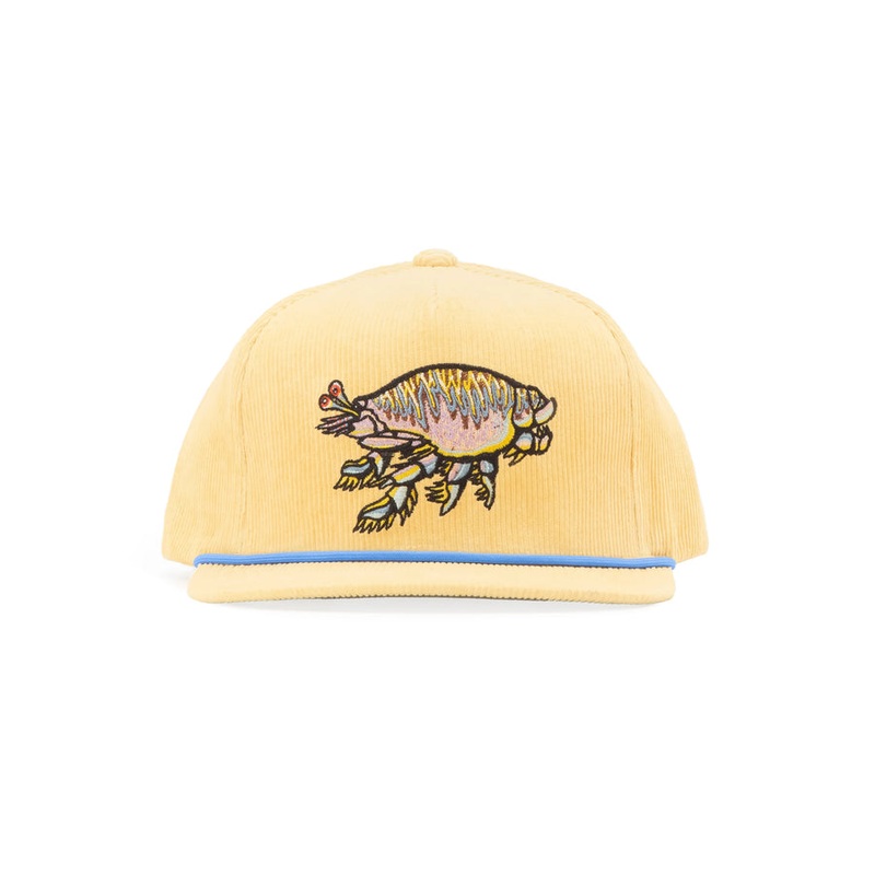 Bajio Sandflea Corduroy Hat-Yellow