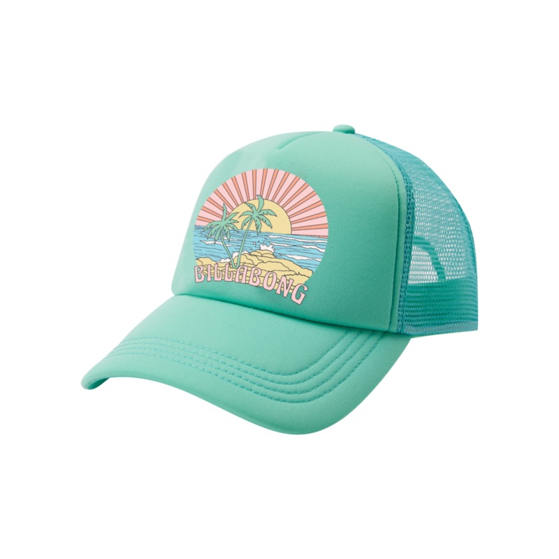 Billabong Across Waves Hat-Tropical Green