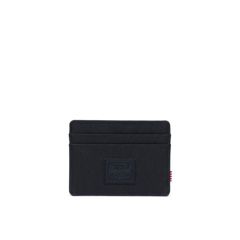 Herschel Charlie RFID Wallet-Black/Black