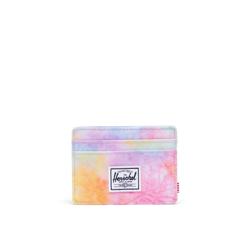 Herschel Charlie RFID Wallet-Pastel Tie Dye