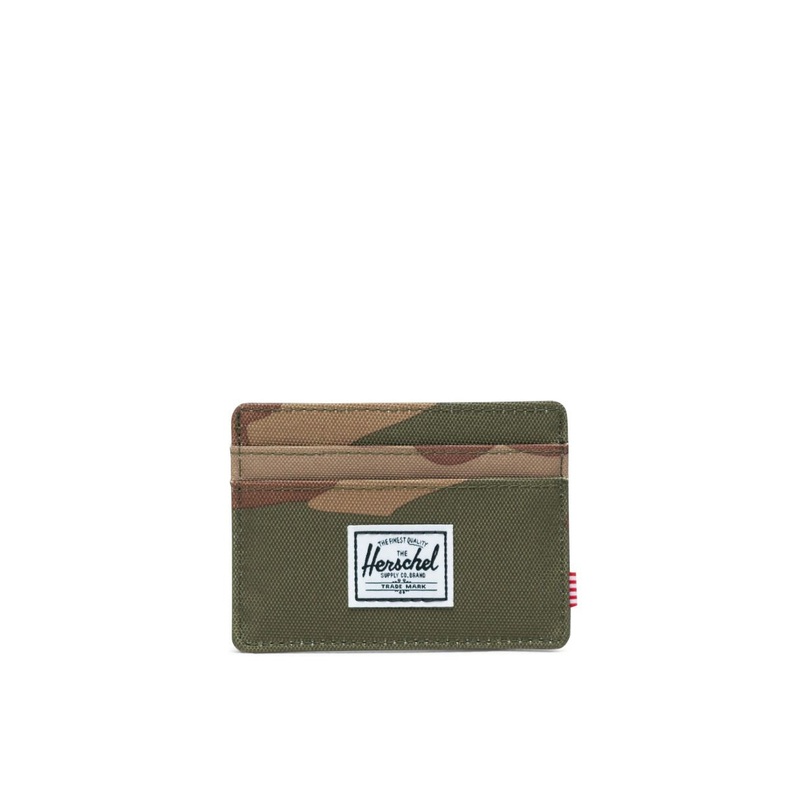 Herschel Charlie RFID Wallet-Woodland Camo