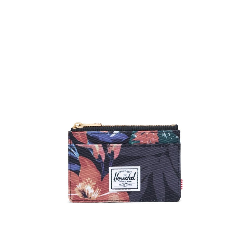 Herschel Oscar Wallet-Summer Floral Black