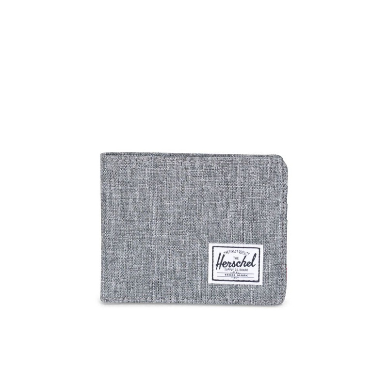 Herschel Roy RFID Wallet-Raven Crosshatch