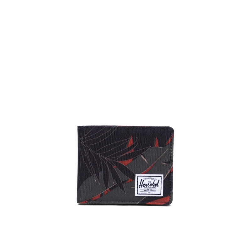 Herschel Roy Wallet-Dark Olive Palm