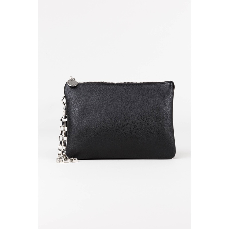 Rusty Dua Clutch Wallet-Black
